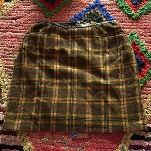 Casual Corner Vintage Plaid Skirt